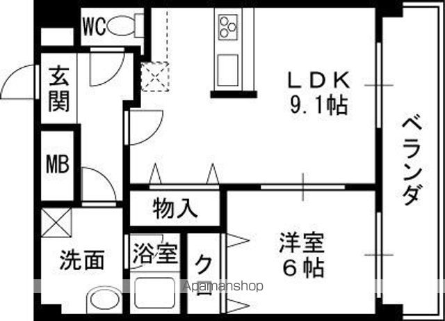 SWISS梅田東の間取り写真