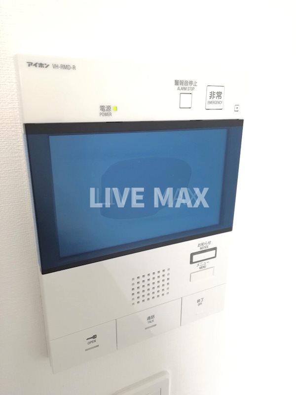セキュリティ　モニター付きインターホン
