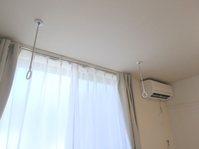 その他設備　室内洗濯物干し金具