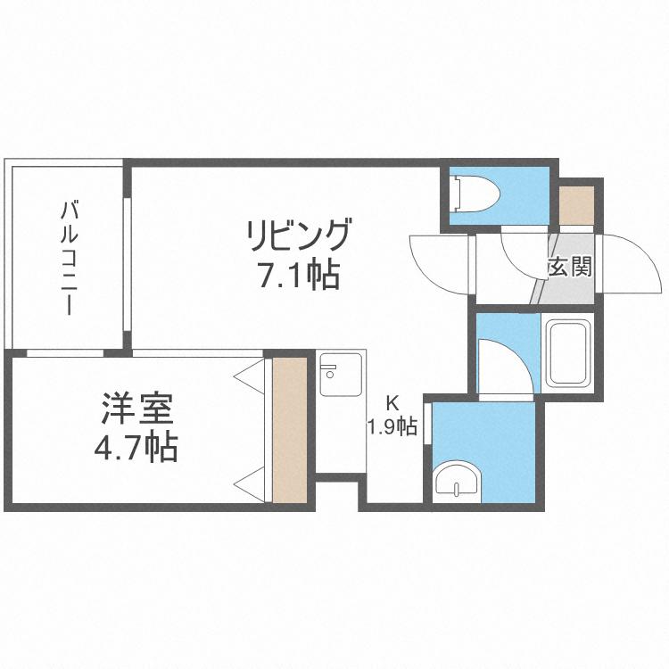 GRANPARADISOの間取り写真