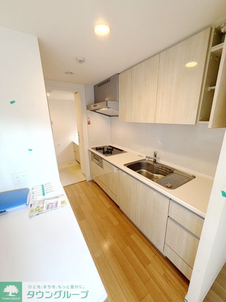上矢部町マンションのキッチン写真
