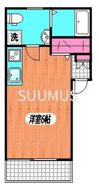 東京メトロ副都心線 東新宿駅 徒歩9分 2階建 築8年の間取り写真