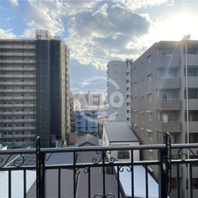 眺望　ラグゼ住之江　バルコニー