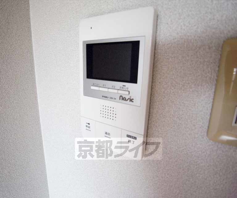 セキュリティ　誰が来たか確認出来ます。