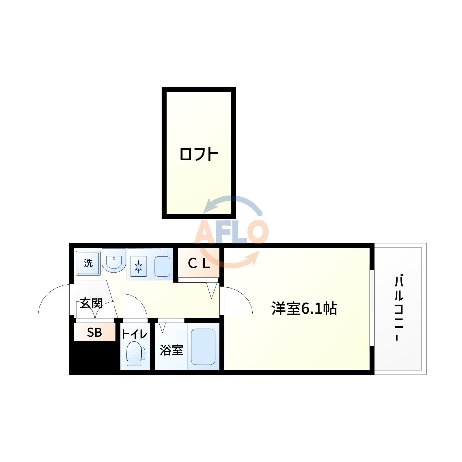 エステムコート新大阪Vソレックスの間取り写真