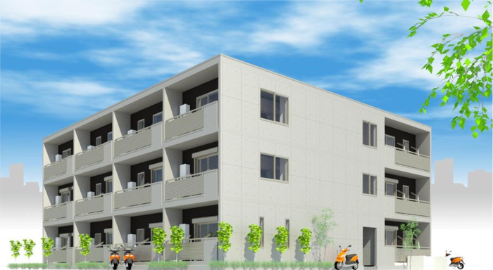 建物外観　完成予想図