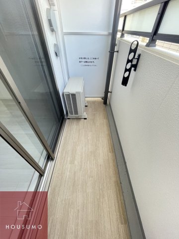 バルコニー　陽当たり良好なバルコニーです