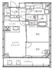 RISING SUN恵比寿二丁目の間取り写真