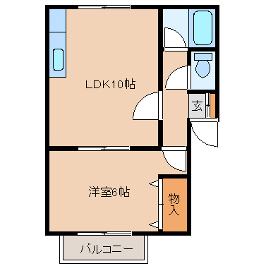 サウスロアヴェールの間取り