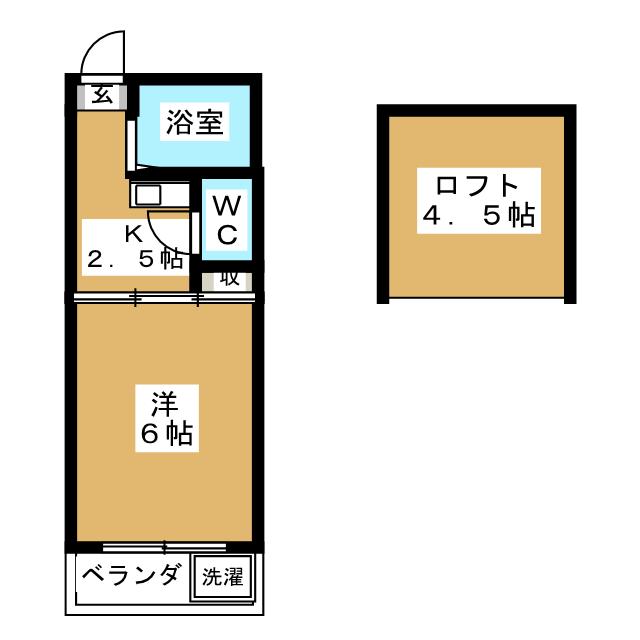 アンダルシア旭ケ丘の間取り