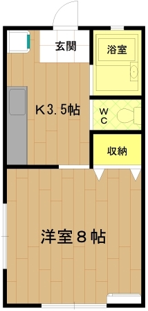 三重県伊勢市勢田町（マンション）の賃貸物件の間取り