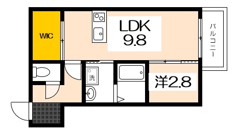 COCOAS廿日市駅前の間取り