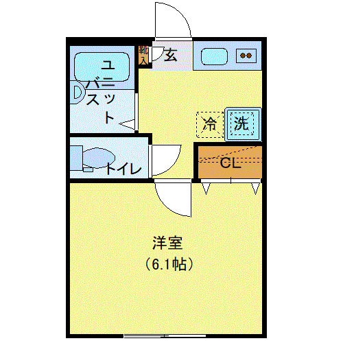 AZEST-RENT一橋学園IIの間取り