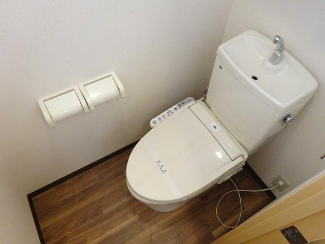 【愛知郡愛荘町長野のアパートのトイレ】