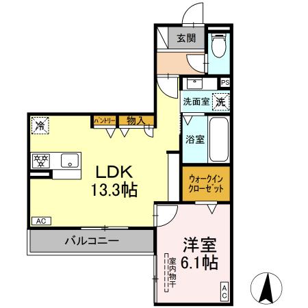 D-Hills天王の間取り