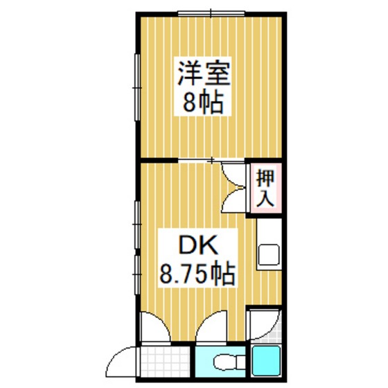 Ｐ・Ｍハイツの間取り