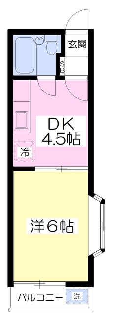 ミドリサンハイツの間取り