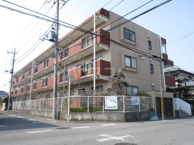 松戸市南花島のマンションの建物外観