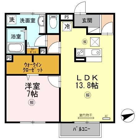 グレイスハイムの間取り