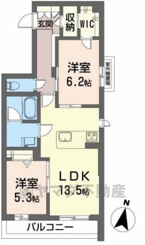 ラ　メゾン　デ　エスポワールの間取り