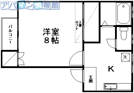 コーポマスカットの間取り