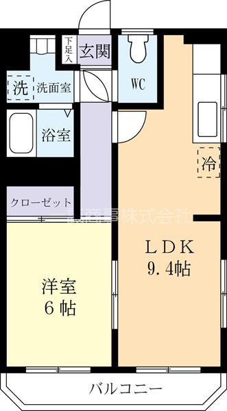 グレイス西原の間取り