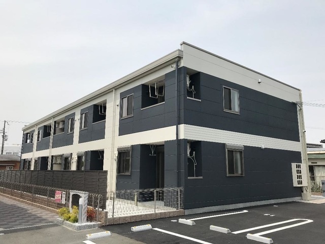 加古郡播磨町古宮のアパートの建物外観