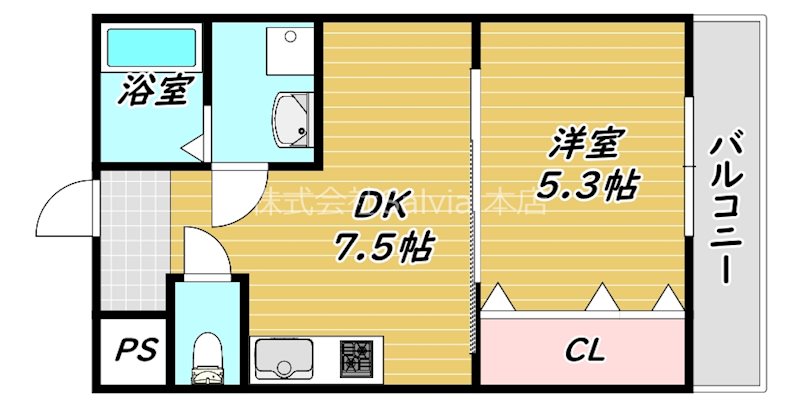 【フジパレス東湊の間取り】