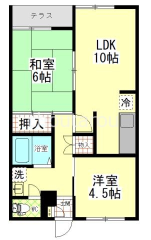 メゾンサニーベールの間取り