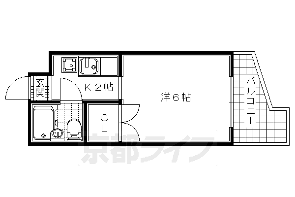 小倉マンションの間取り