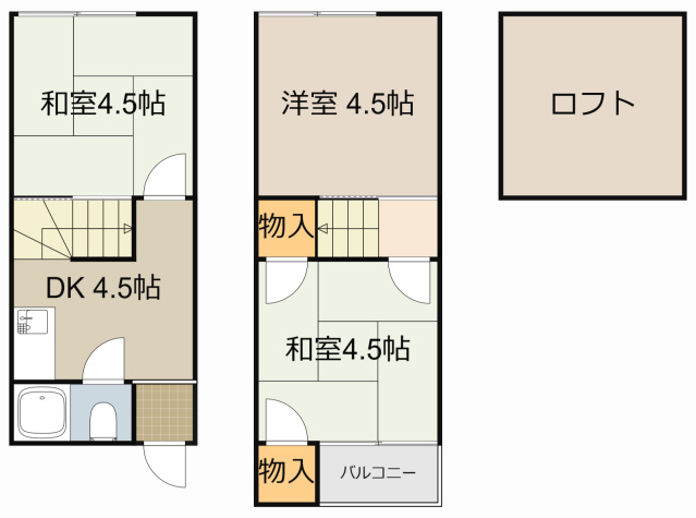 門真市上島町のその他の間取り