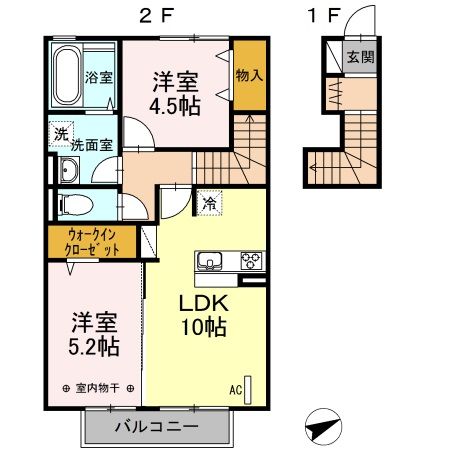 コンフォートの間取り