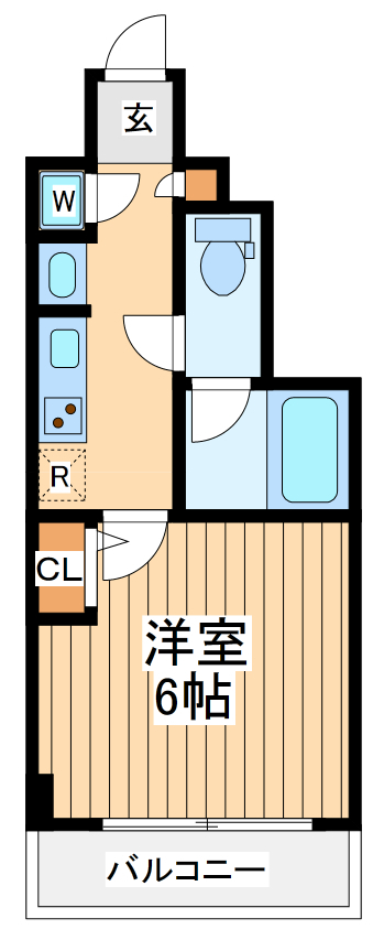 ラフィスタ川崎大師の間取り