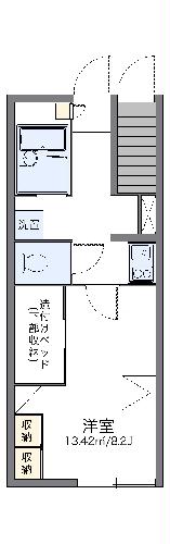 レオパレスファンタジアIIの間取り