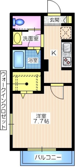 Ｆパーク三ツ沢の間取り