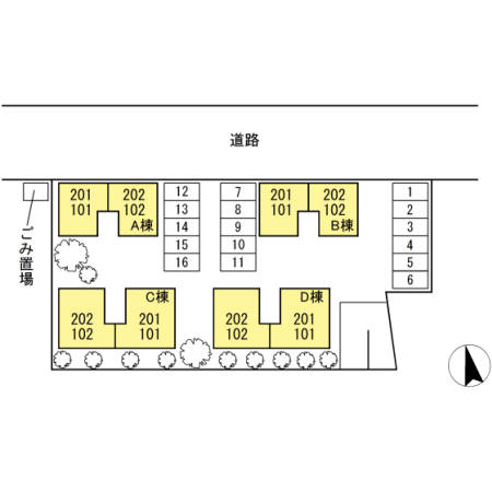 【パルテノンロイヤルAのその他共有部分】