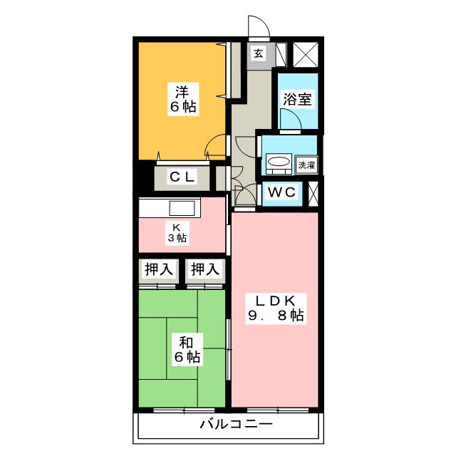 イーストプラザの間取り