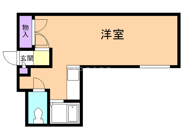 サンタの館IIの間取り