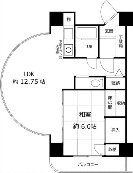 ペルソナージュ横浜の間取り