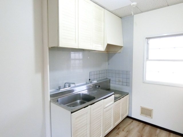 キッチン　ガスコンロ対応です♪