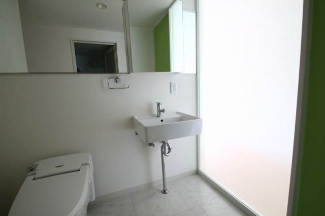 洗面設備　別号室の写真使用