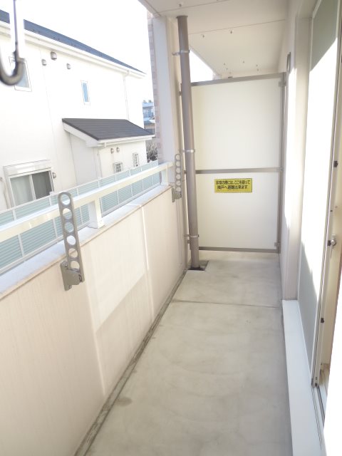 バルコニー　約4平米のバルコニー