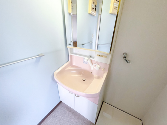 洗面設備　※別号室のお写真です。