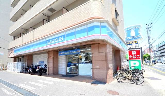 コンビニ　ローソン広島己斐本町店（コンビニ）まで91m
