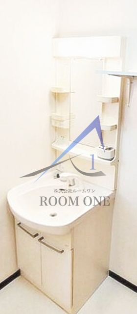 洗面設備　洗面台です。