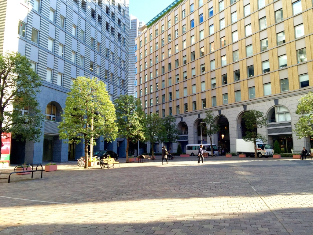 公園　汐留西公園（公園）まで45m