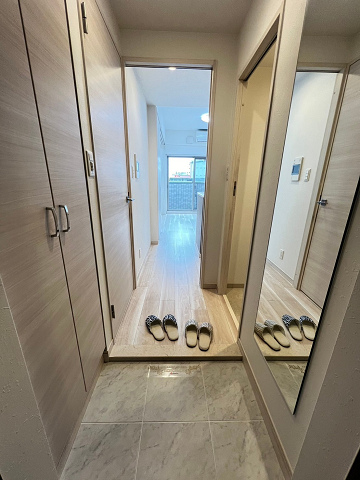 玄関　ゆったりとした玄関です