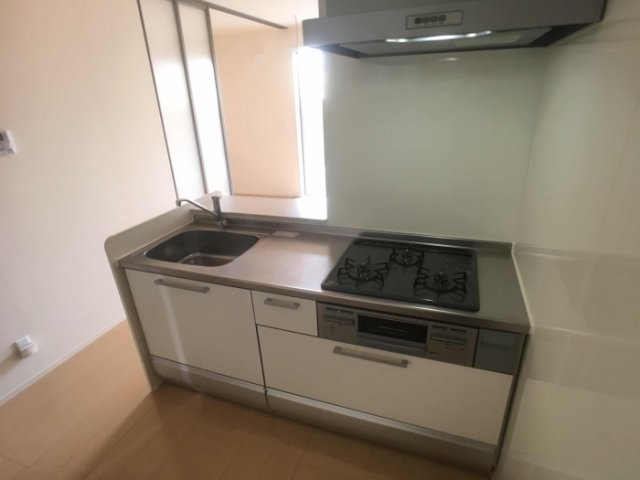 キッチン　ガスコンロ付き・