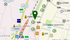 コンビニ　ローソン H大森駅北口店（コンビニ）まで118m