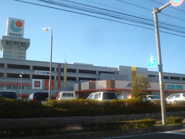 眺望　サンリブくりえいと宗像まで1 037ｍ